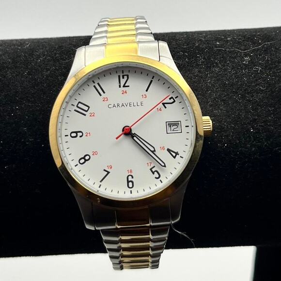 Gold Caravelle Watch - Picture 1 of 2